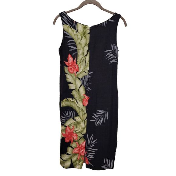 Hilo Hattie Medium Hawaiian Sleeveless Dress Zip USA Made Vintage - Picture 6 of 13